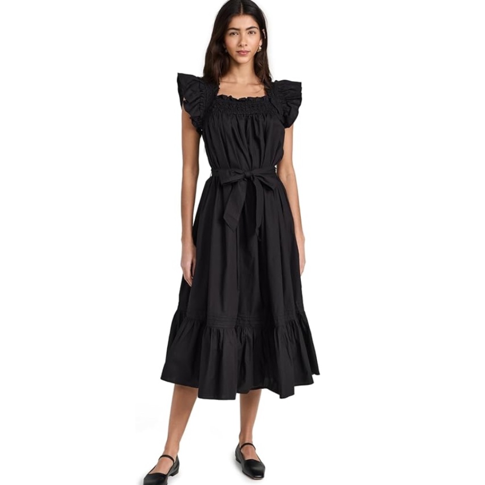 CLEOBELLA | Tabitha Solid Midi Dress